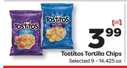 Weis Markets Tostitos Tortilla Chips offer