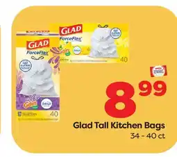 Weis Markets Glad Tall Kitchen Bags offer