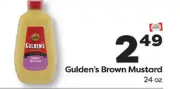 Weis Markets Gulden's Brown Mustard offer