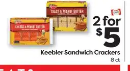 Weis Markets Keebler Sandwich Crackers offer