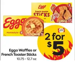 Weis Markets Eggo Waffles or French Toaster Sticks offer