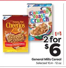 Weis Markets General Mills Cereal offer