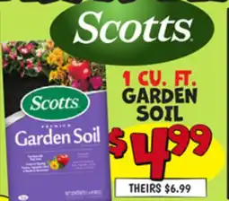 Ollie's Scotts 1 CU. FT. GARDEN SOIL offer