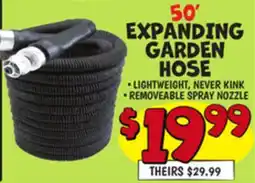 Ollie's STEELTON 50' EXPANDING GARDEN HOSE offer