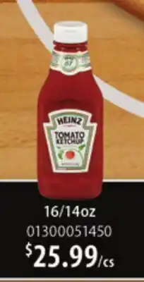 Restaurant Depot HEINZ TOMATO KETCHUP offer