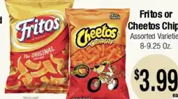 Big Saver Foods Fritos or Cheetos Chip offer