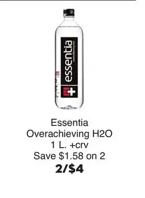 Bristol Farms Essentia Overachieving H2O offer