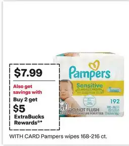 CVS Pampers wipes offer