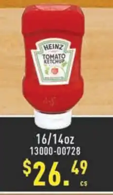 Restaurant Depot HEINZ TOMATO KETCHUP offer