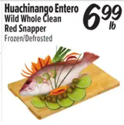 El Super Wild Whole Clean Red Snapper offer
