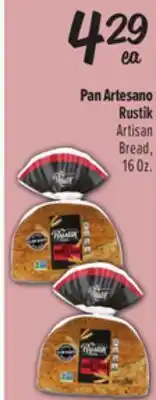 El Super Artisan Bread offer