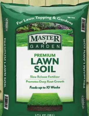 Menards Premium Lawn Soil offer