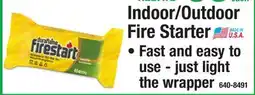 Menards Duraflame Indoor/Outdoor Fire Starter offer