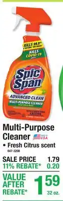 Menards Multi-Purpose Cleaner offer