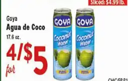 Rio Valley Market Goya Agua de Coco offer