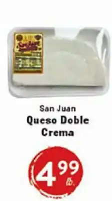 Rio Valley Market San Juan Queso Doble Crema offer
