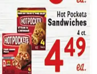 Rio Valley Market Hot Pockets Sandwiches offer