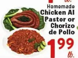 Rio Valley Market Homemade Chicken Al Pastor or Chorizo de Pollo offer