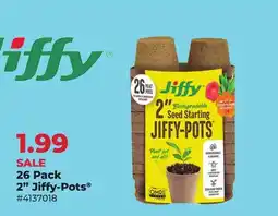 Runnings 26 Pack 2 Jiffy-Pots offer
