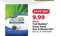 Runnings Scotts Turf Builder Grass Seed Sun & Shade Mix offer