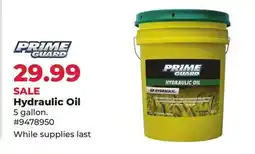 Runnings Prime Guard Hydraulic Oil offer