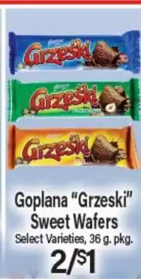 Angelo Caputo's Fresh Market Goplana Grzeski Sweet Wafers offer
