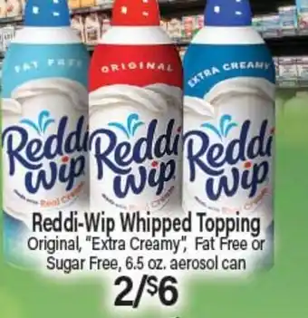 Angelo Caputo's Fresh Market Reddi-Wip Whipped Topping offer