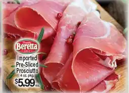 Angelo Caputo's Fresh Market Trestlellì Beretta Imported Pre-Sliced Prosciutto offer