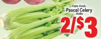 Angelo Caputo's Fresh Market Farm Fresh Pascal Celery Stalks offer