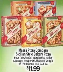 Angelo Caputo's Fresh Market Massa Pizza Company Sicilian Style Bakery Pizza offer