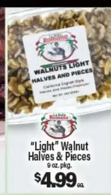 Angelo Caputo's Fresh Market Light Walnut Halves & Pieces offer