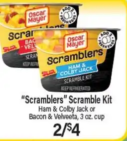 Angelo Caputo's Fresh Market Scramblers Scramble Kit Oscar Mayer offer