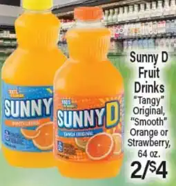 Angelo Caputo's Fresh Market Sunny D Fruit Drinks offer
