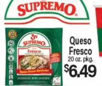 Angelo Caputo's Fresh Market Queso Fresco offer