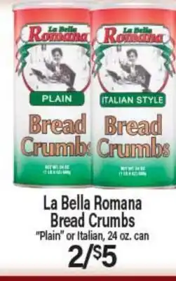 Angelo Caputo's Fresh Market La Bella Romana Bread Crumbs offer