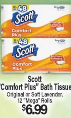 Angelo Caputo's Fresh Market Scott Comfort Plus Bath Tissue offer
