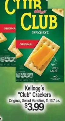Angelo Caputo's Fresh Market Kellogg's Club Crackers offer