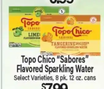 Angelo Caputo's Fresh Market Topo Chico Sabores Flavored Sparkling Water offer