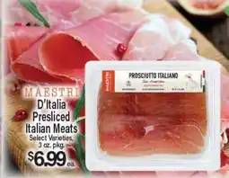 Angelo Caputo's Fresh Market MAESTRI D'Italia Presliced Italian Meats offer