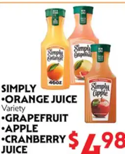 La Chiquita Food Market SIMPLY JUICE offer