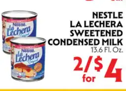 La Chiquita Food Market NESTLE LA LECHERA SWEETENED CONDENSED MILK offer