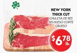 La Chiquita Food Market NEW YORK THICK CUT offer