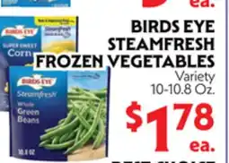 La Chiquita Food Market BIRDS EYE STEAMFRESH FROZEN VEGETABLES offer