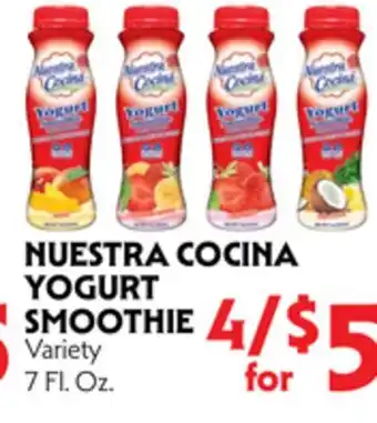 La Chiquita Food Market NUESTRA COCINA YOGURT SMOOTHIE offer