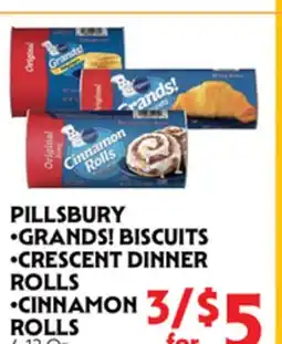 La Chiquita Food Market PILLSBURY •GRANDS! BISCUITS •CRESCENT DINNER ROLLS •CINNAMON ROLLS offer