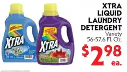 La Chiquita Food Market XTRA LIQUID LAUNDRY DETERGENT offer