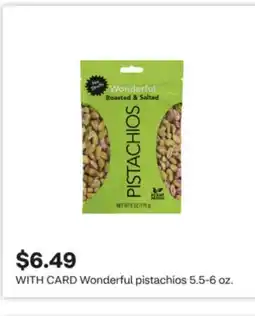 CVS Wonderful pistachios offer