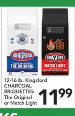 Pete's Fresh Market 12-16 lb. Kingsford CHARCOAL BRIOUETTES offer