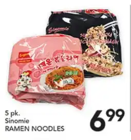 Pete's Fresh Market Sinomie RAMEN NOODLES offer