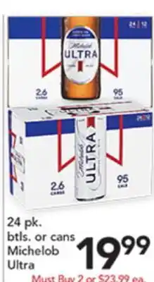 Pete's Fresh Market Michelob Ultra offer